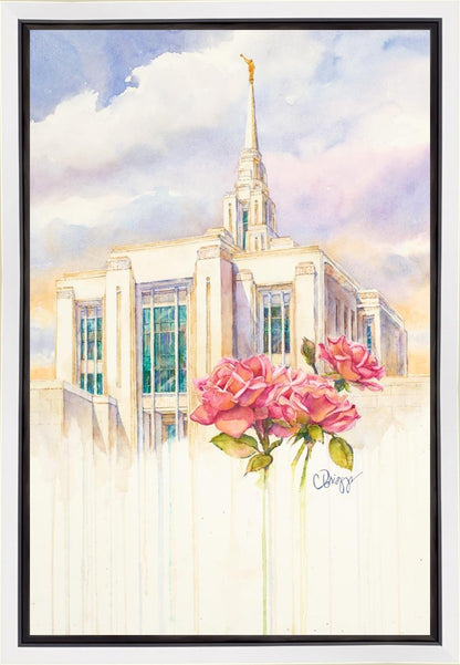 Eternal Promise Ogden Temple Gallery Wrap