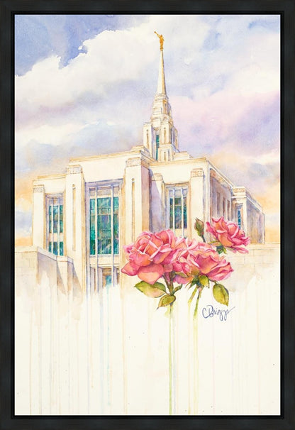 Eternal Promise Ogden Temple Gallery Wrap