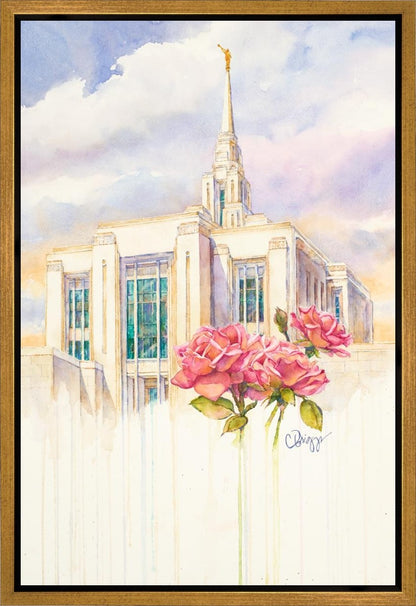 Eternal Promise Ogden Temple Gallery Wrap