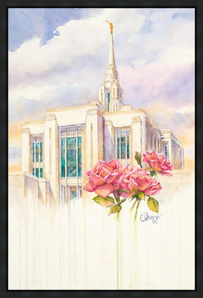 Eternal Promise Ogden Temple Gallery Wrap