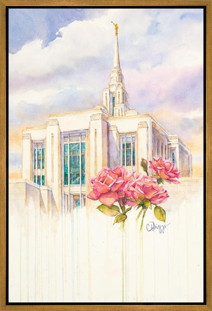 Eternal Promise Ogden Temple Gallery Wrap