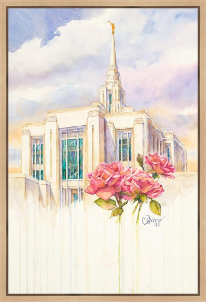 Eternal Promise Ogden Temple Gallery Wrap