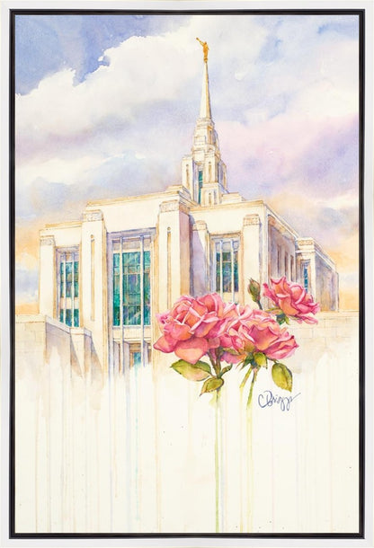 Eternal Promise Ogden Temple Gallery Wrap