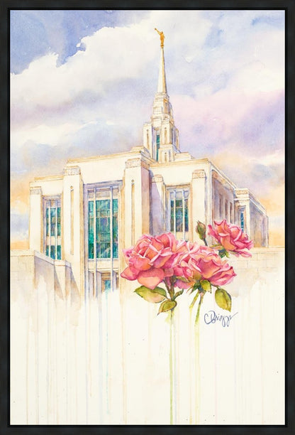 Eternal Promise Ogden Temple Gallery Wrap