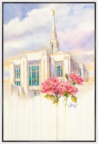 Eternal Promise Ogden Temple Gallery Wrap