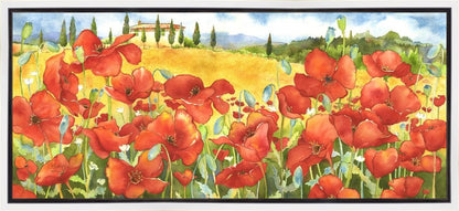 On the Road to Pienza Gallery Wrap