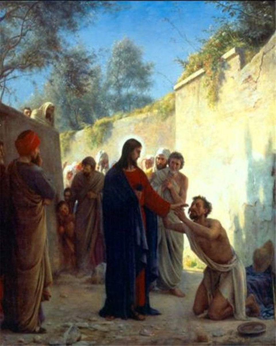 Christ Healing Gallery Wrap
