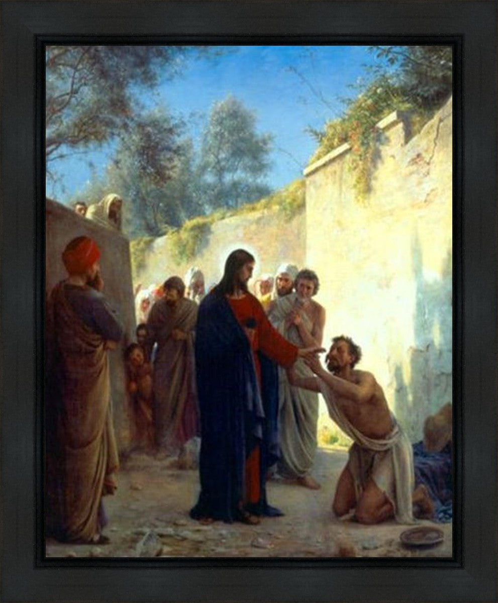 Christ Healing Gallery Wrap