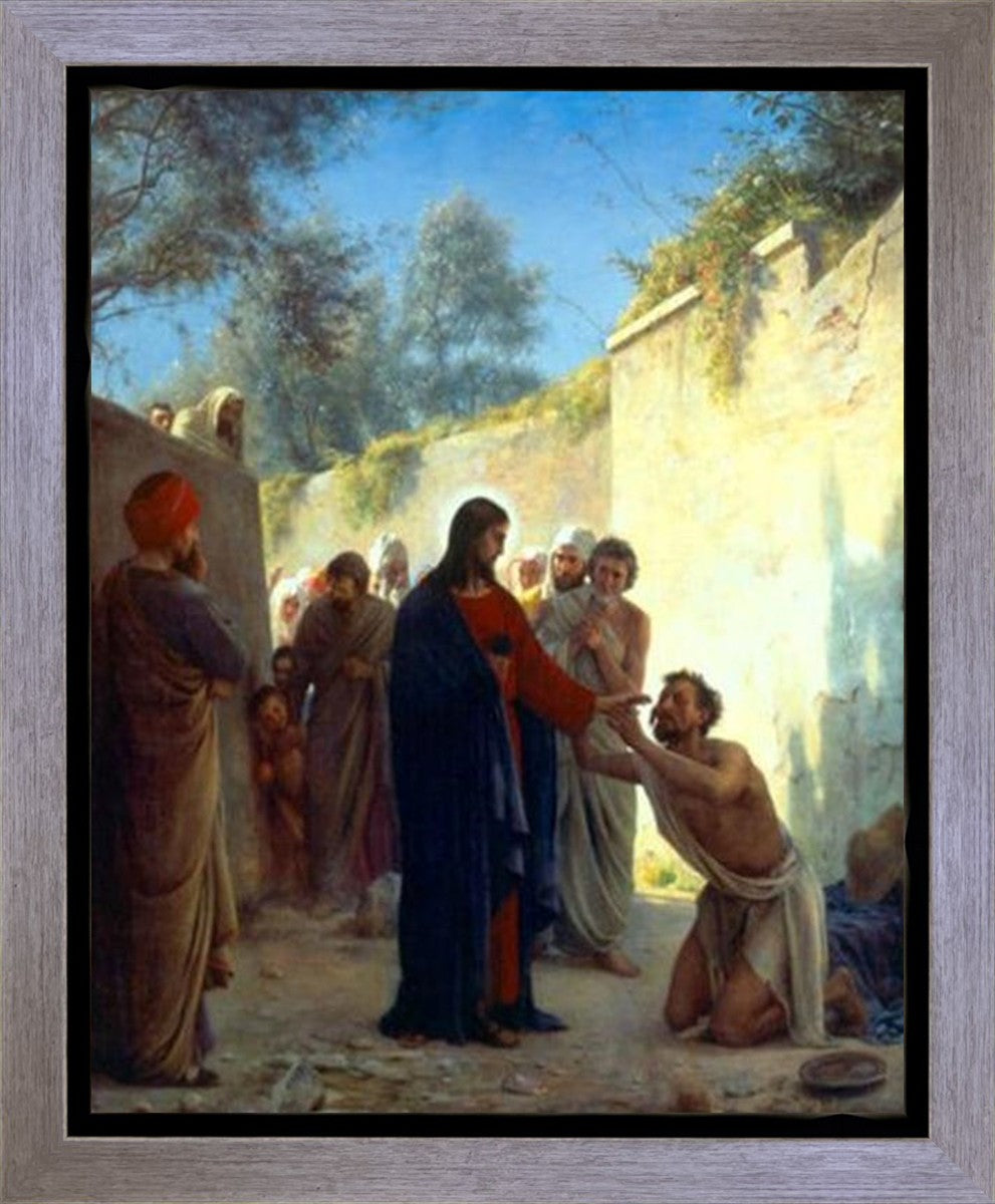 Christ Healing Gallery Wrap