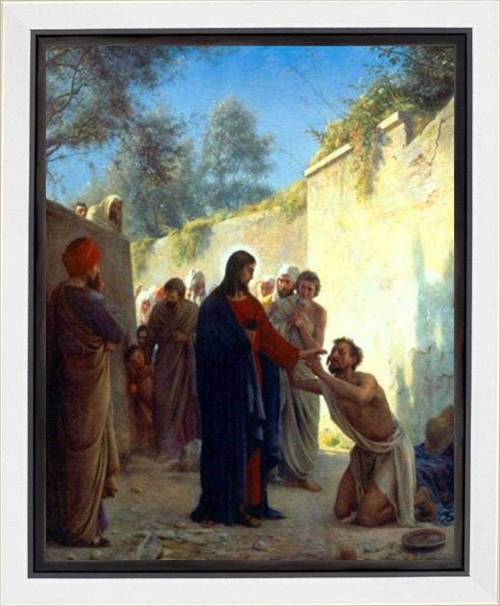 Christ Healing Gallery Wrap