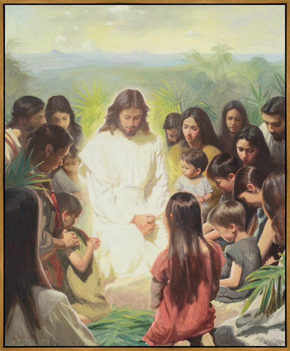 The Things That He Prayed Cannot Be Written Large Wall Art Gallery Wrap