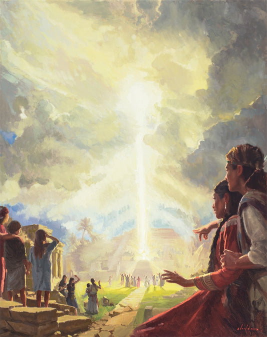 I Am The Light of The World  Large Wall Art Gallery Wrap