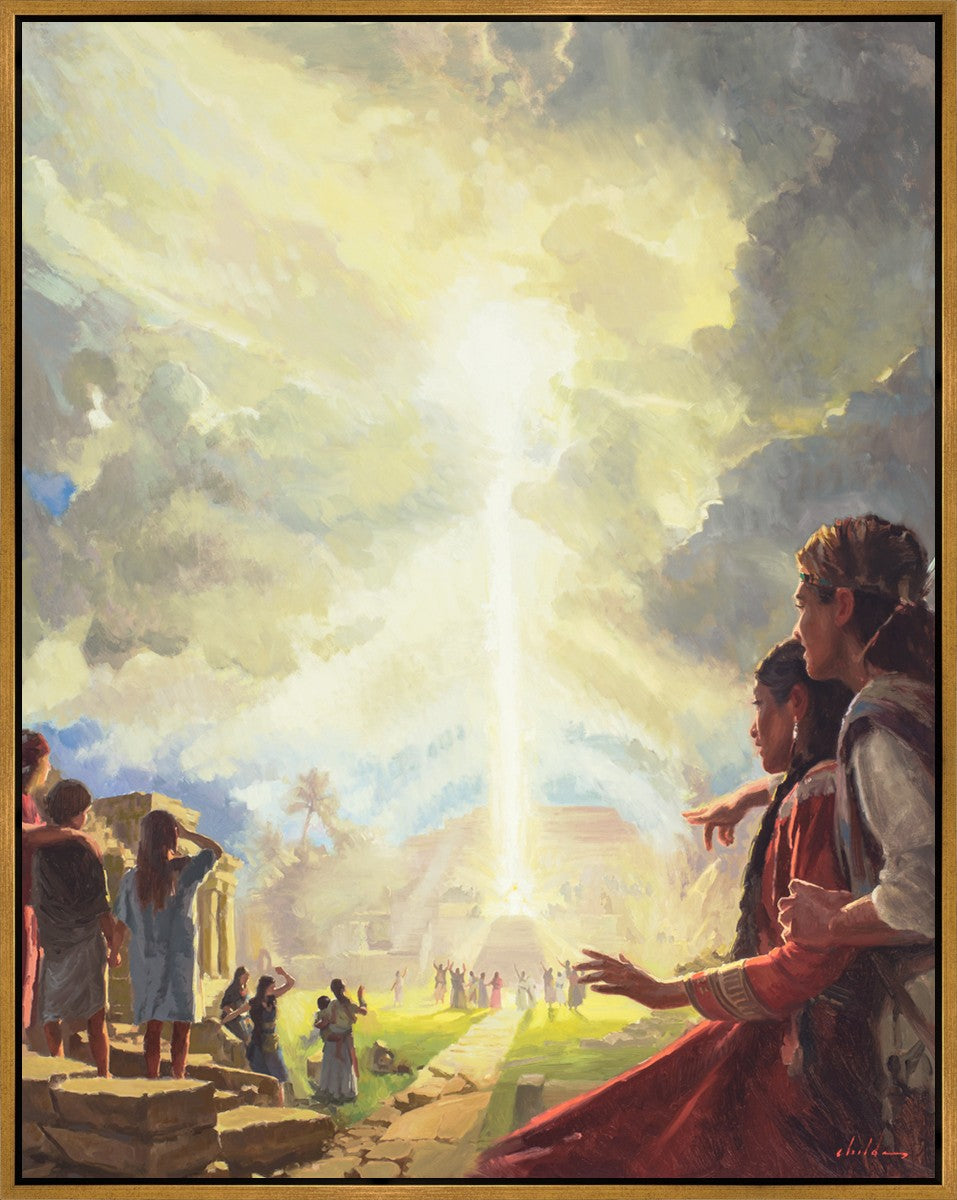 I Am The Light of The World  Large Wall Art Gallery Wrap