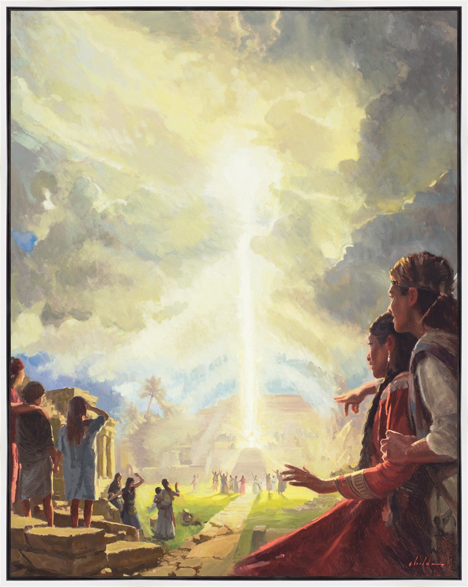 I Am The Light of The World  Large Wall Art Gallery Wrap