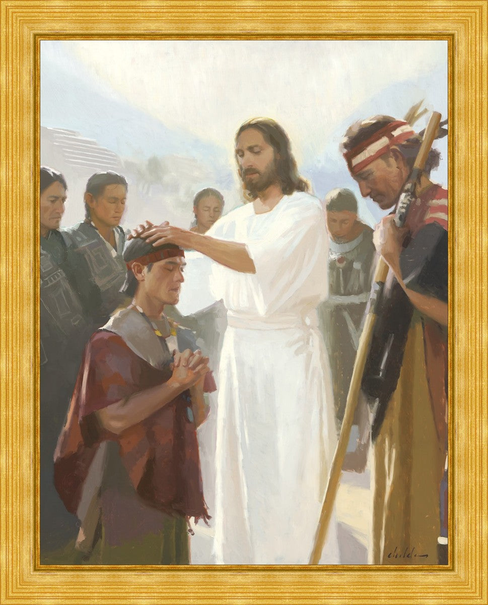The Disciples Whom He Had Chosen Large Wall Art