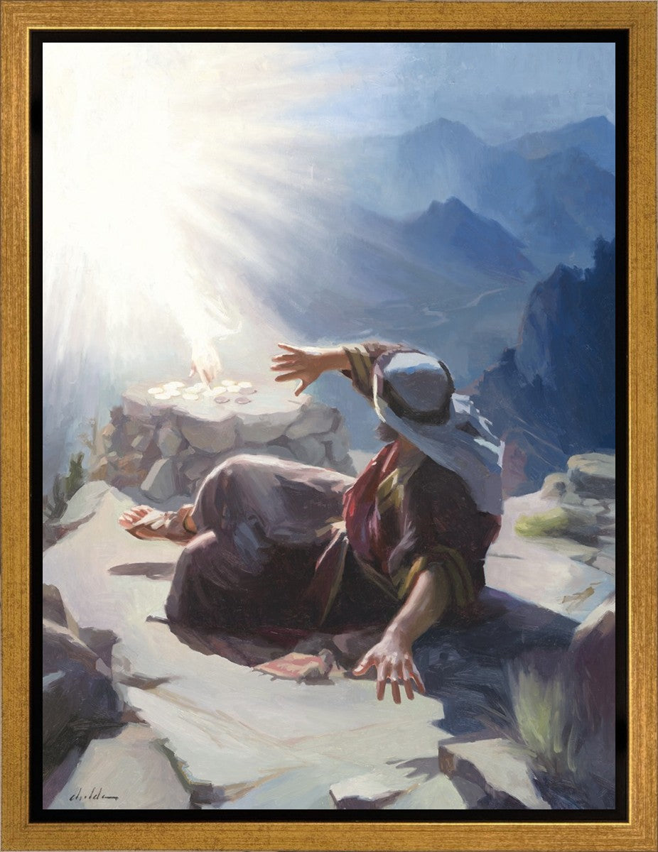 Because of Thy Faith Thou Hast Seen Gallery Wrap
