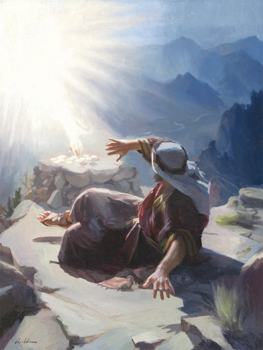 Because of Thy Faith Thou Hast Seen Large Wall Art Gallery Wrap