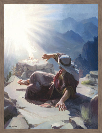 Because of Thy Faith Thou Hast Seen Large Wall Art