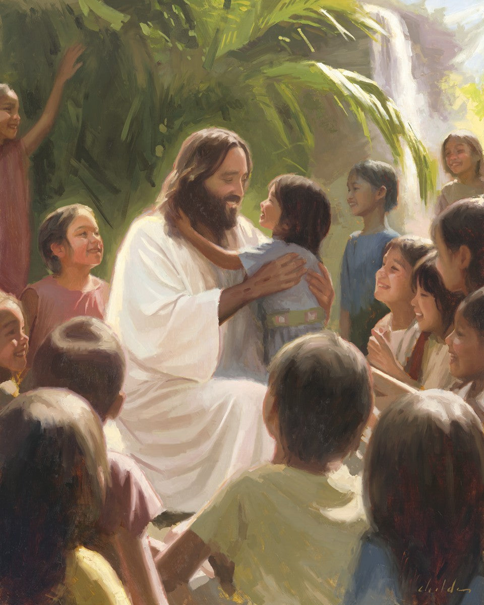 And He Took Their Little Children One by One Gallery Wrap
