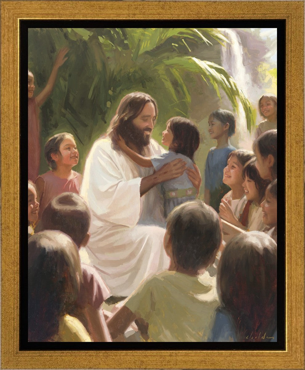 And He Took Their Little Children One by One Gallery Wrap