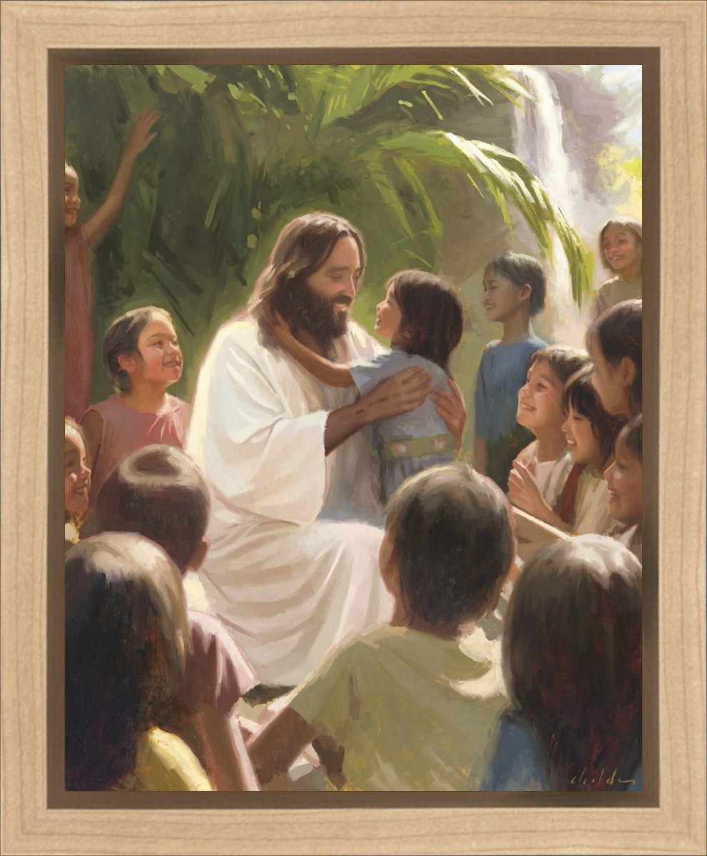 And He Took Their Little Children One by One Gallery Wrap