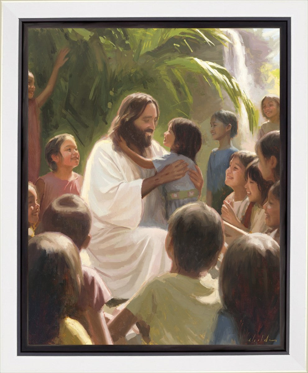 And He Took Their Little Children One by One Gallery Wrap
