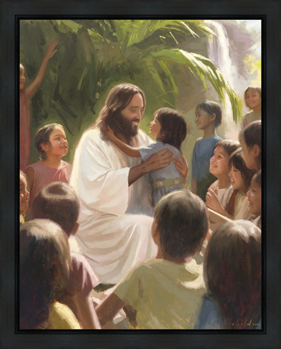 And He Took Their Little Children One by One Gallery Wrap