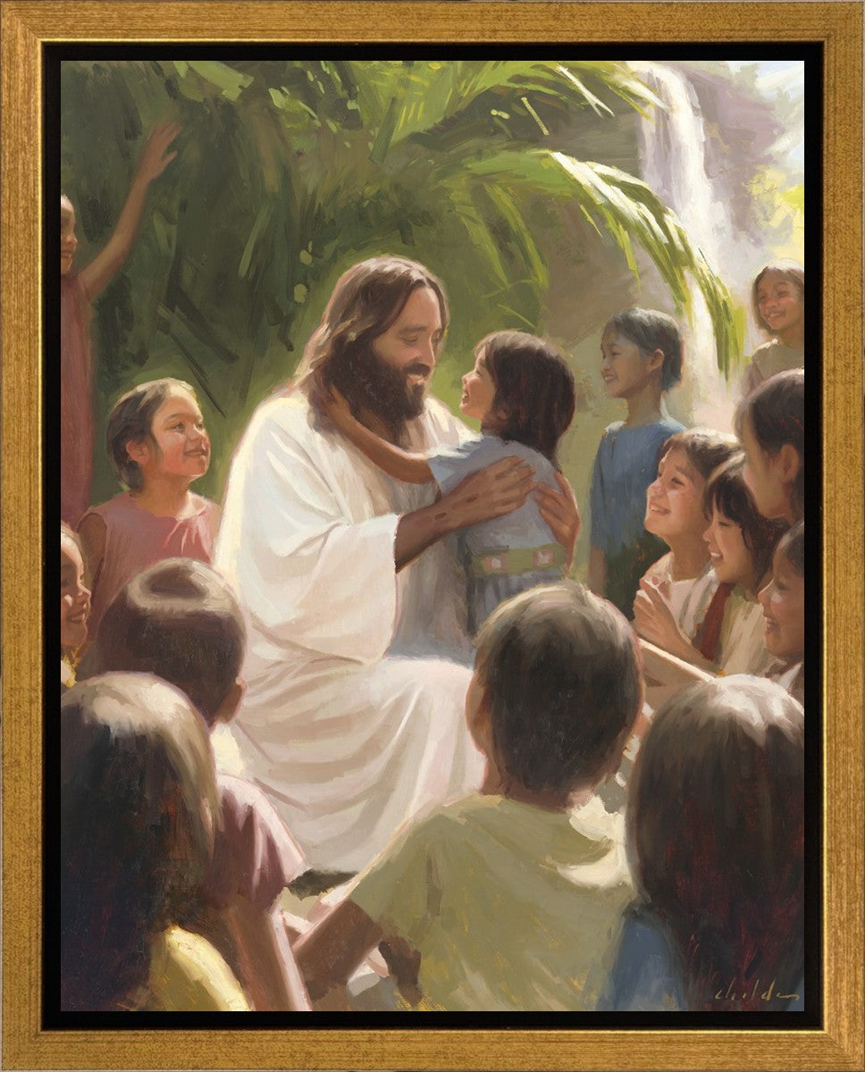 And He Took Their Little Children One by One Gallery Wrap
