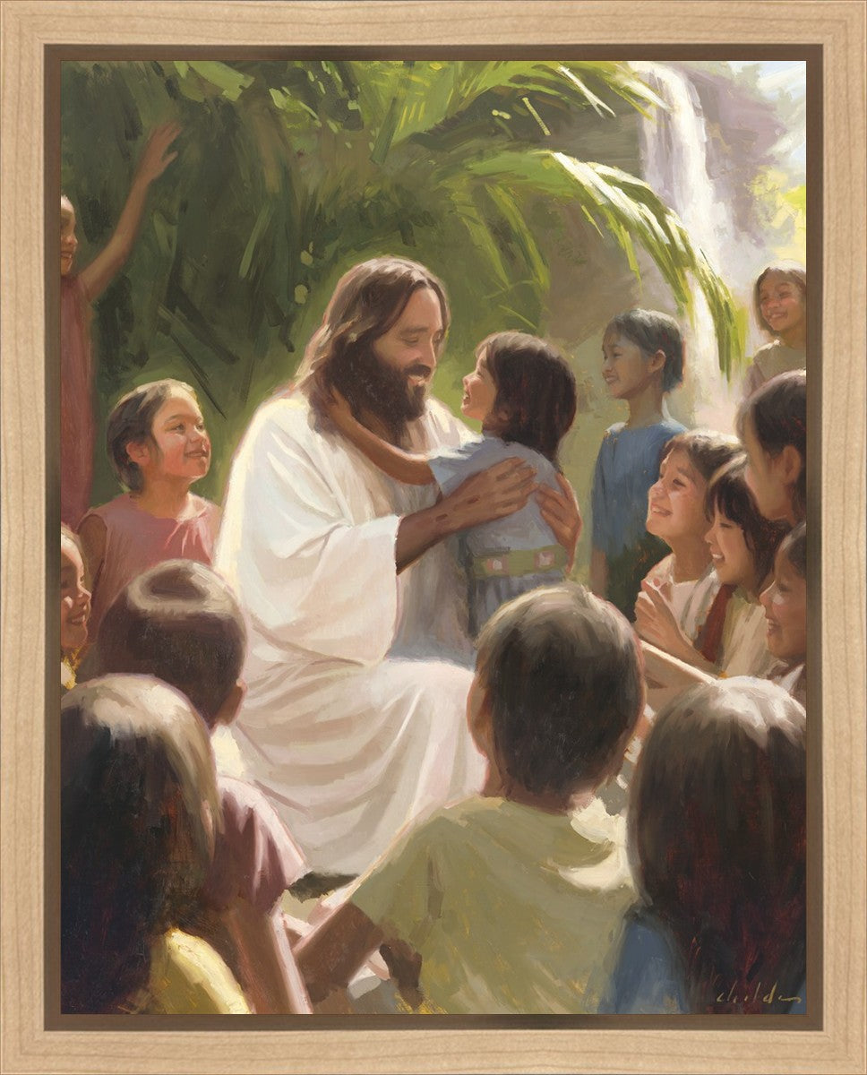 And He Took Their Little Children One by One Gallery Wrap