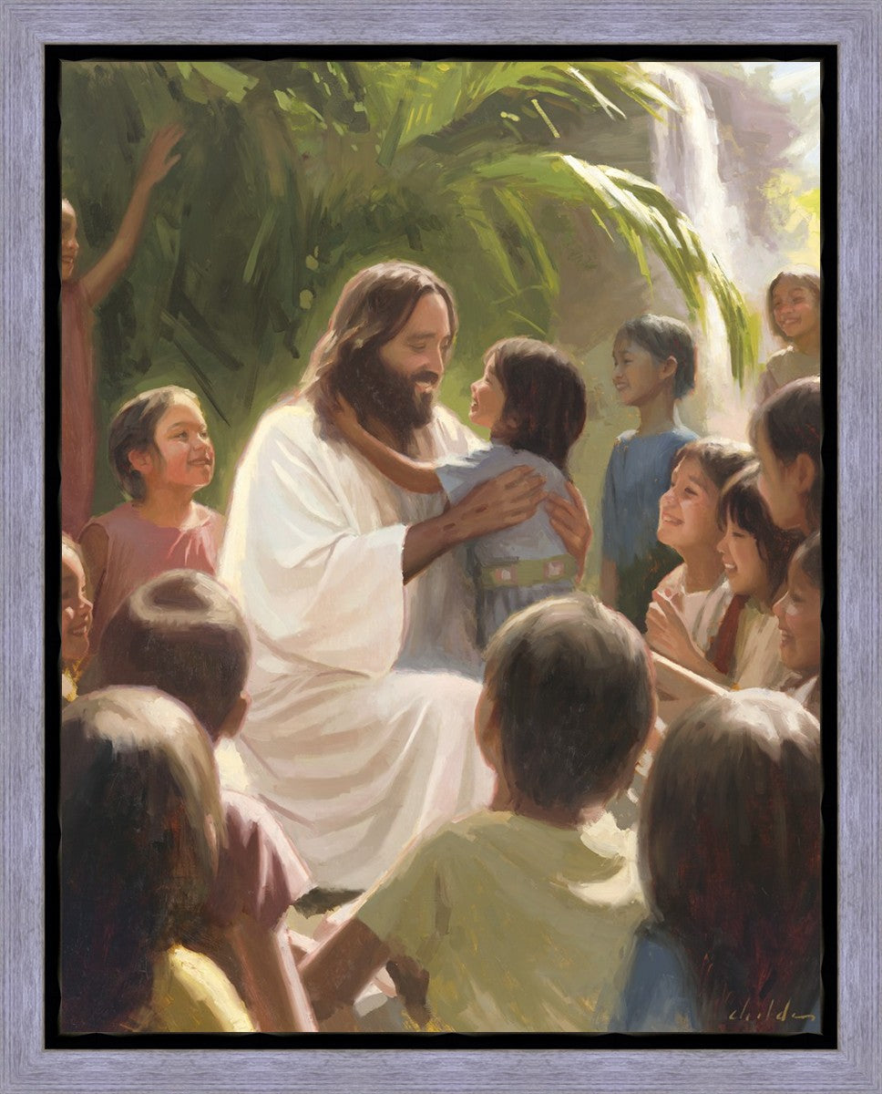 And He Took Their Little Children One by One Gallery Wrap