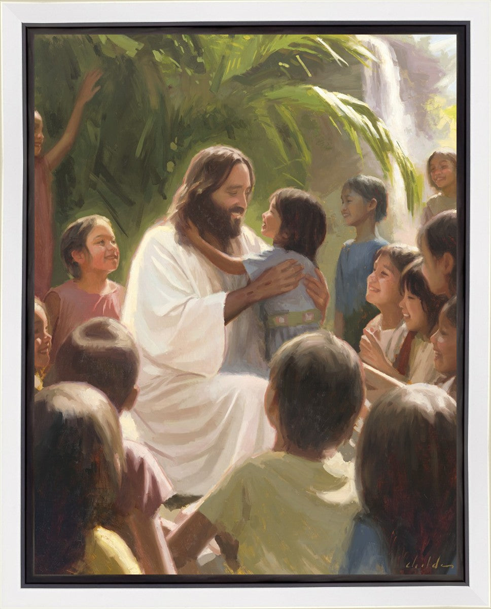 And He Took Their Little Children One by One Gallery Wrap