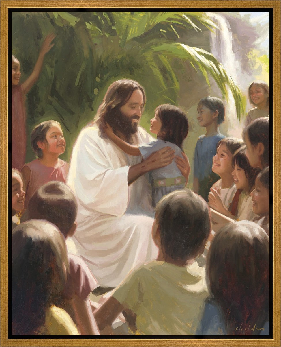 And He Took Their Little Children One by One Gallery Wrap