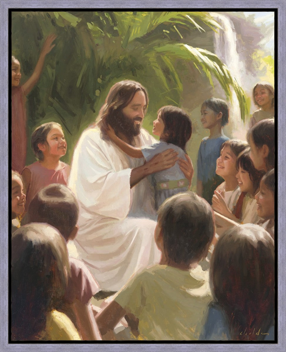 And He Took Their Little Children One by One Gallery Wrap