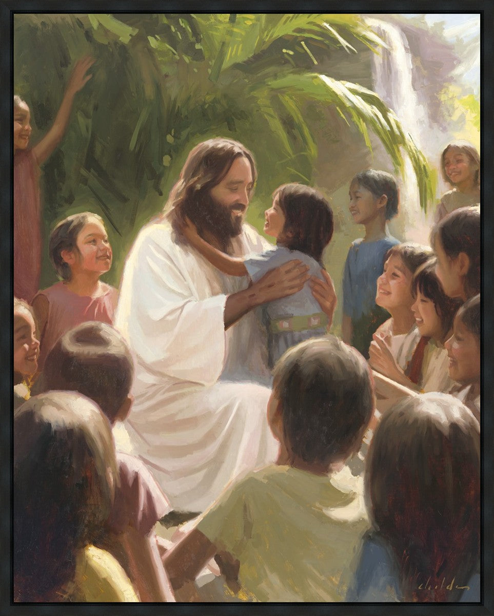 And He Took Their Little Children One by One Gallery Wrap