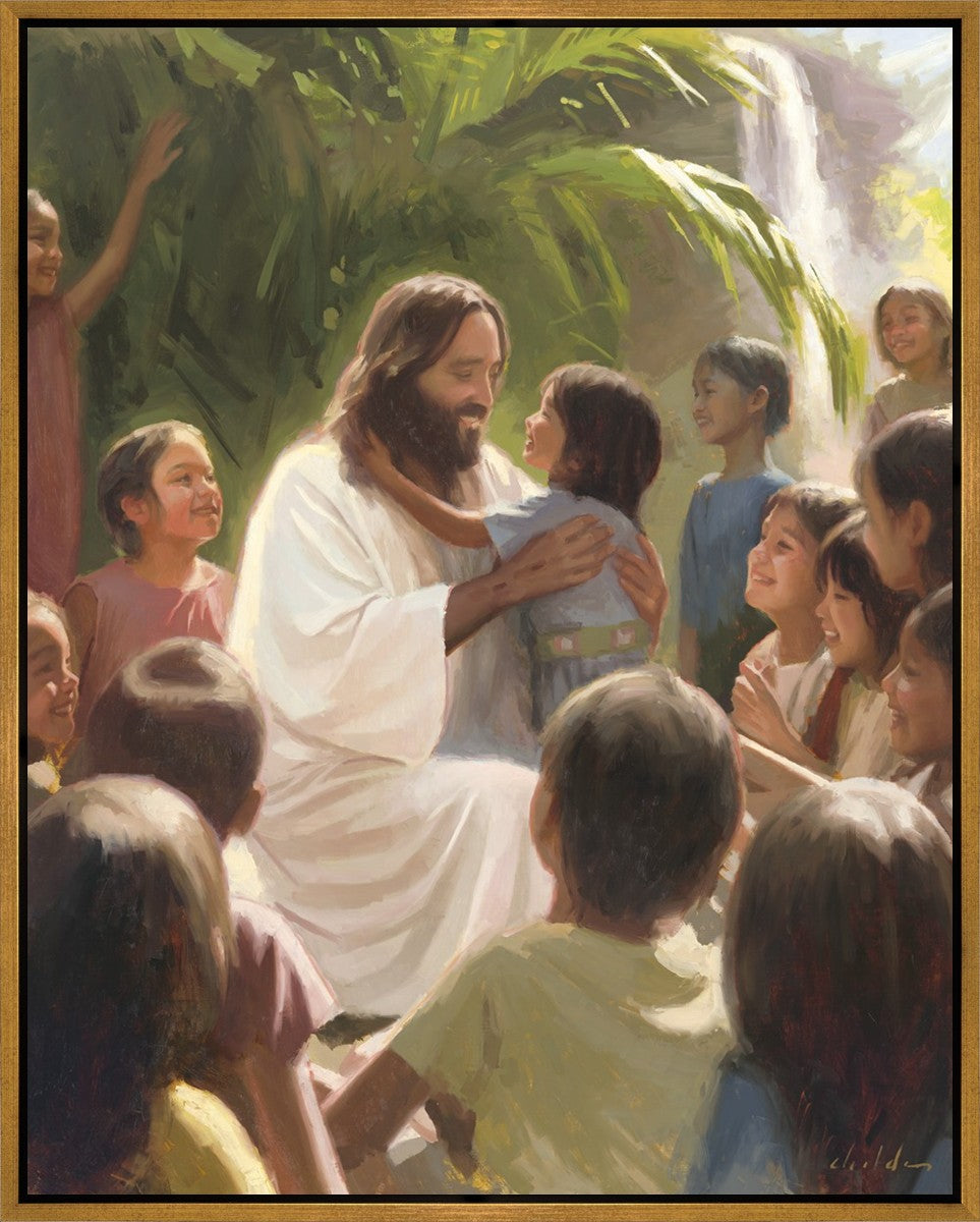 And He Took Their Little Children One by One Gallery Wrap