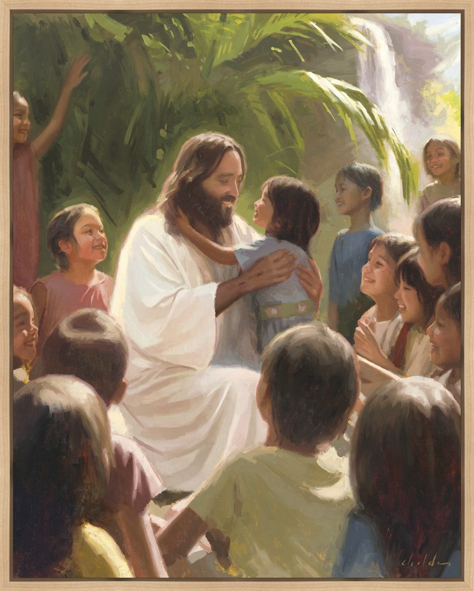 And He Took Their Little Children One by One Gallery Wrap