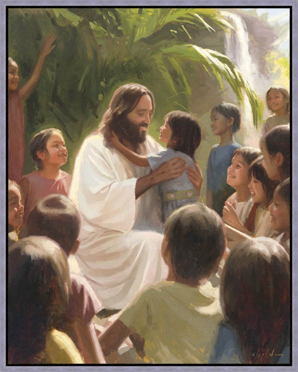 And He Took Their Little Children One by One Gallery Wrap