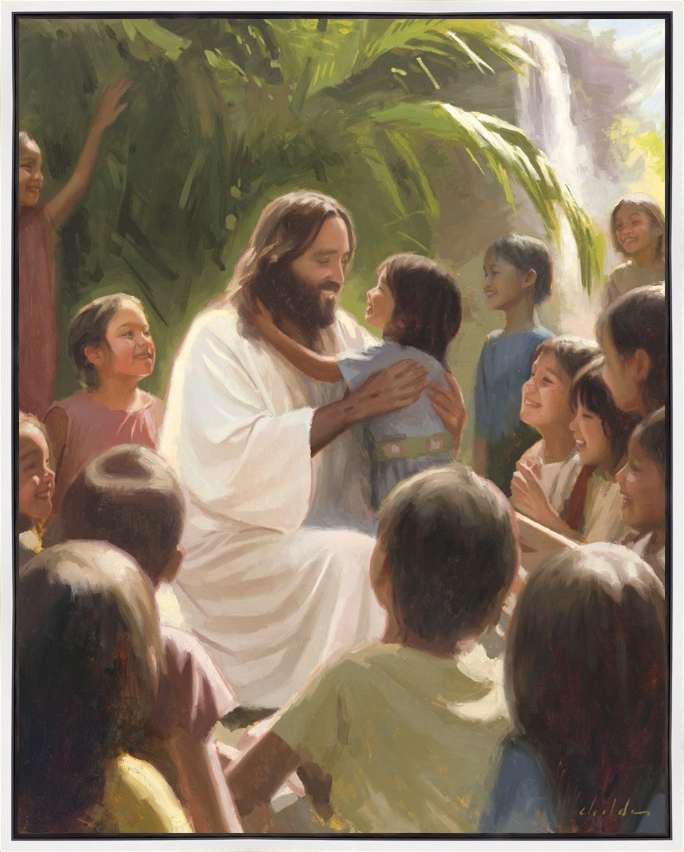 And He Took Their Little Children One by One Gallery Wrap