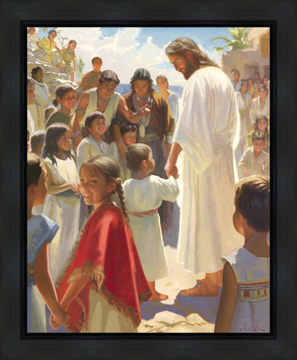 Jesus Stood in The Midst Gallery Wrap