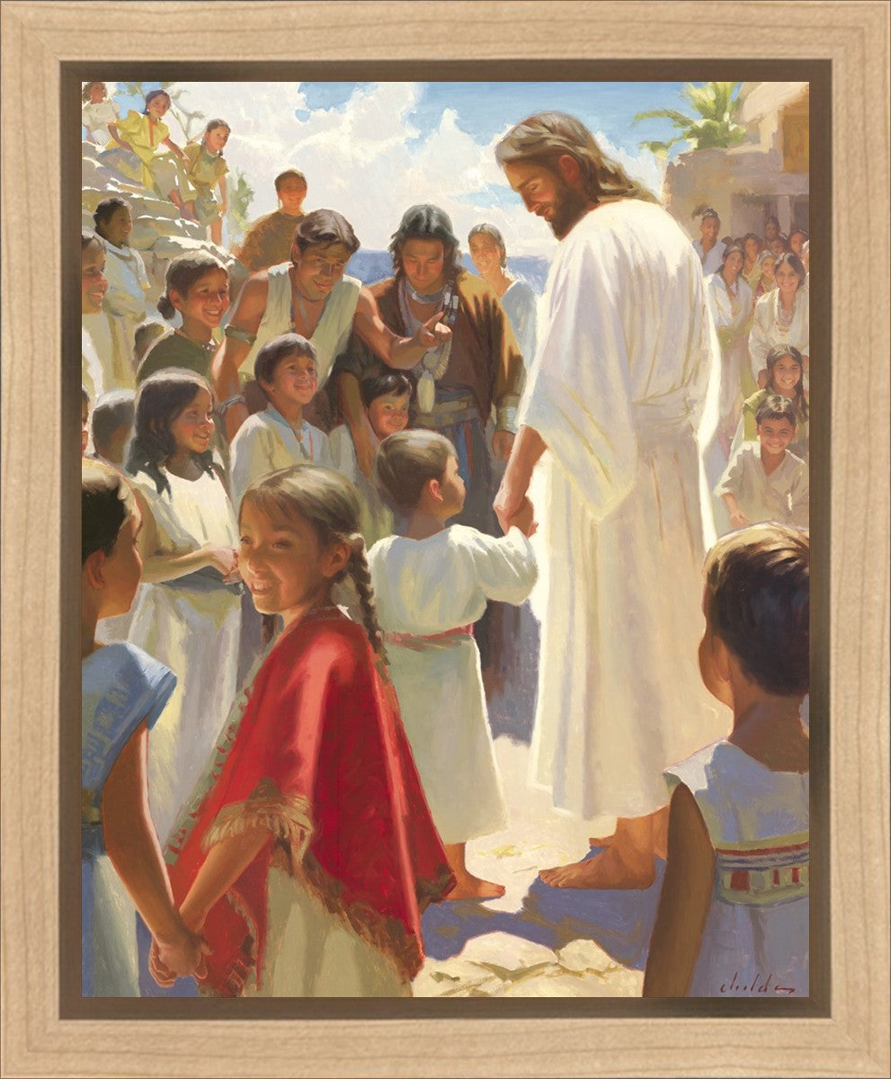 Jesus Stood in The Midst Gallery Wrap