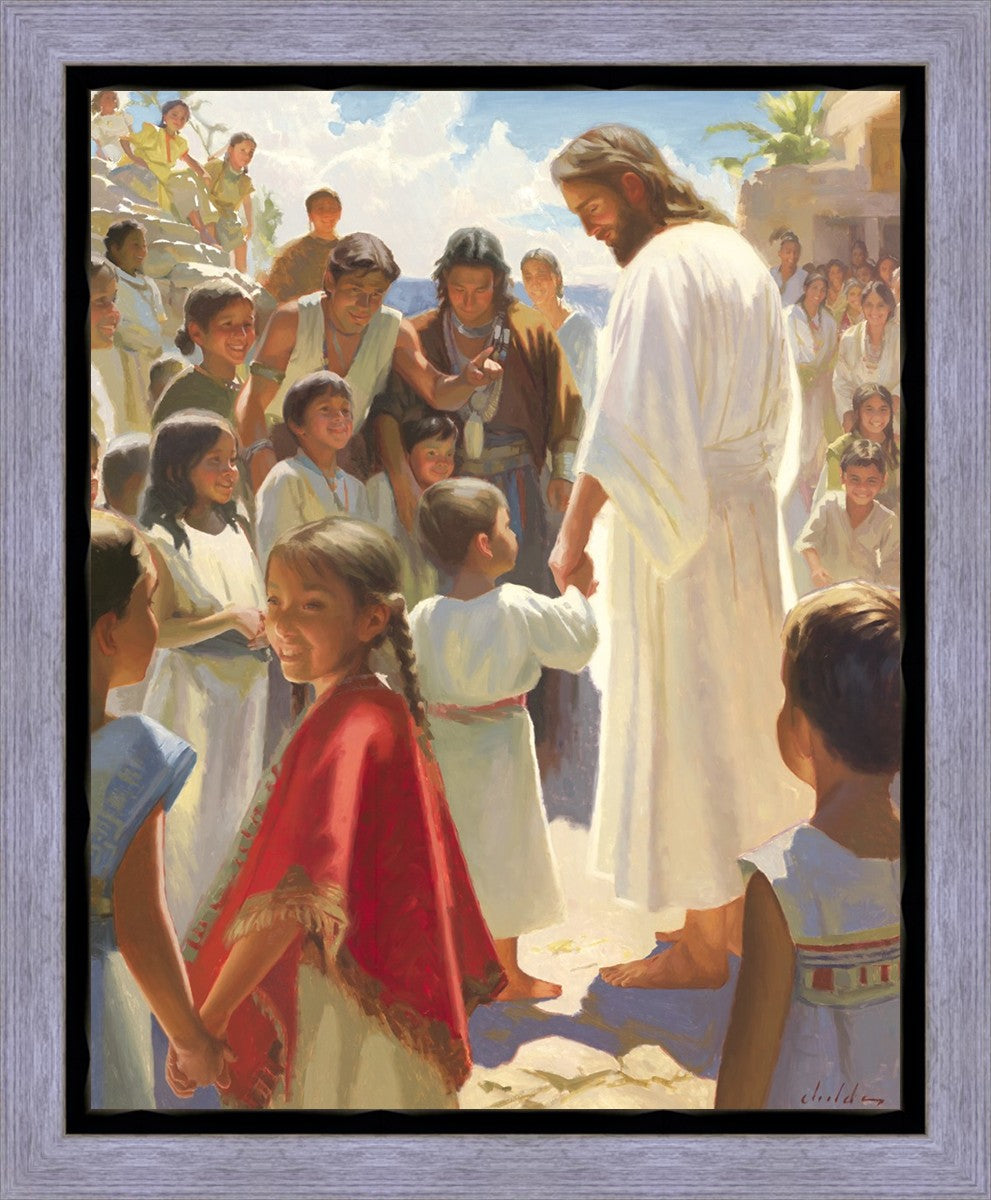Jesus Stood in The Midst Gallery Wrap
