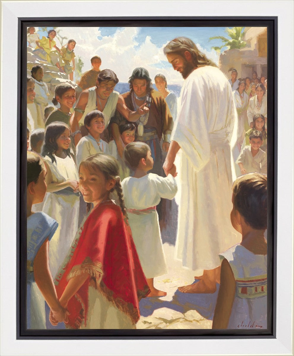 Jesus Stood in The Midst Gallery Wrap