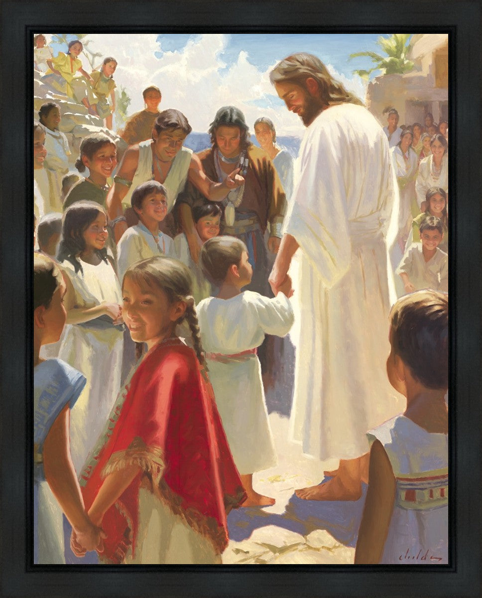 Jesus Stood in The Midst Gallery Wrap