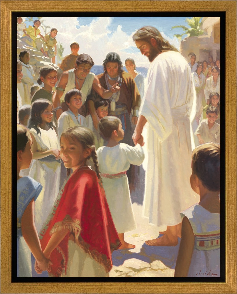 Jesus Stood in The Midst Gallery Wrap