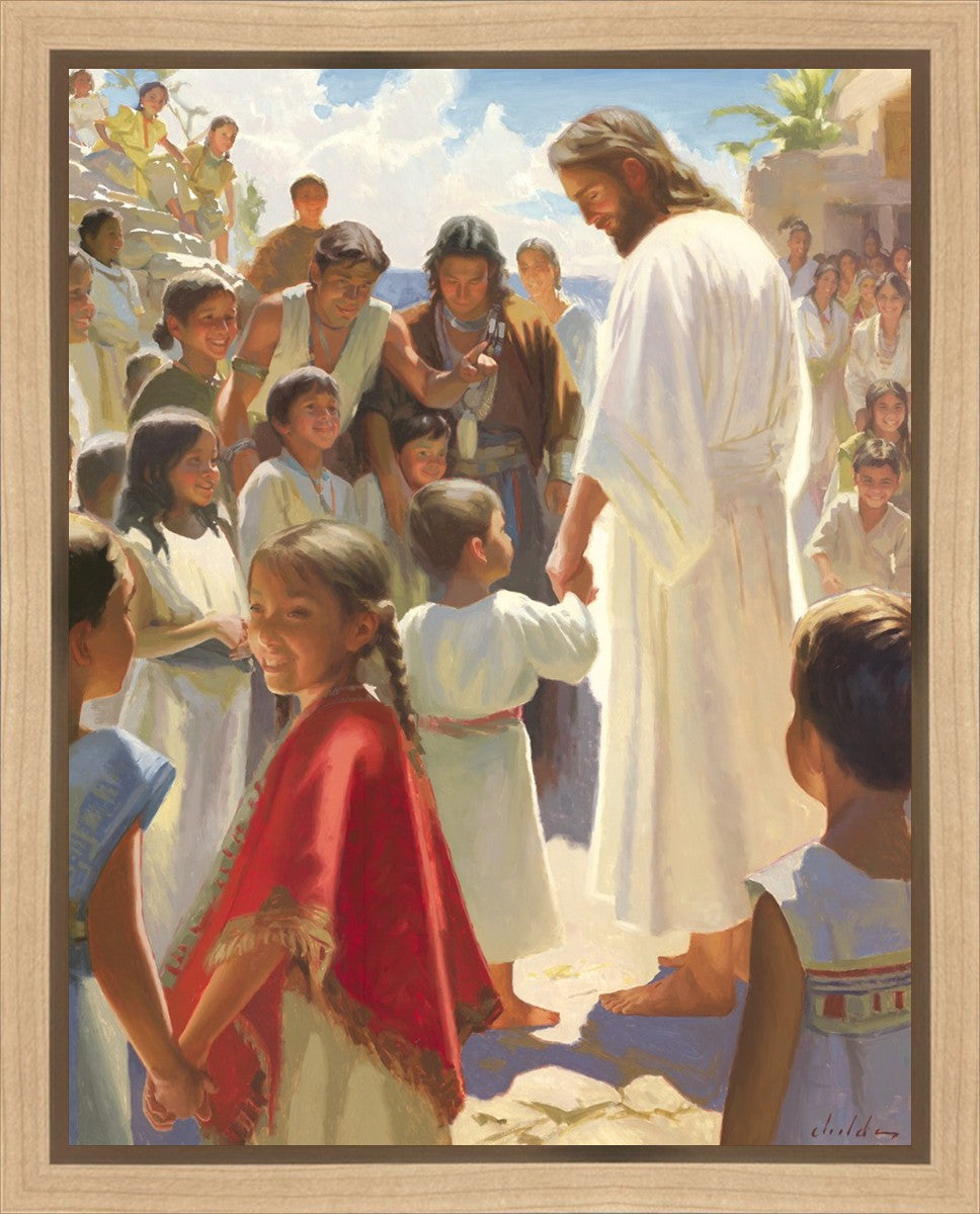 Jesus Stood in The Midst Gallery Wrap