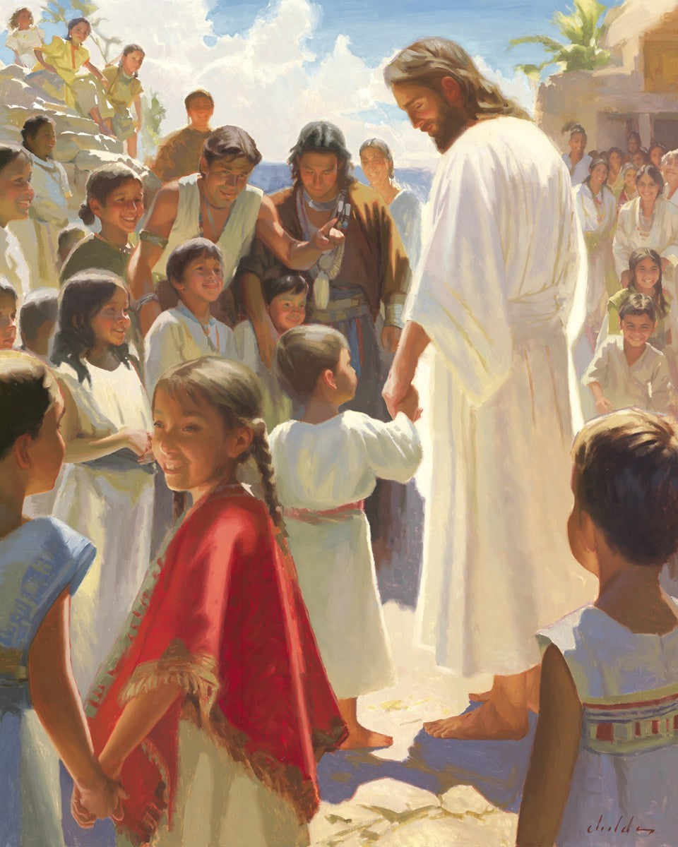 Jesus Stood in The Midst Gallery Wrap