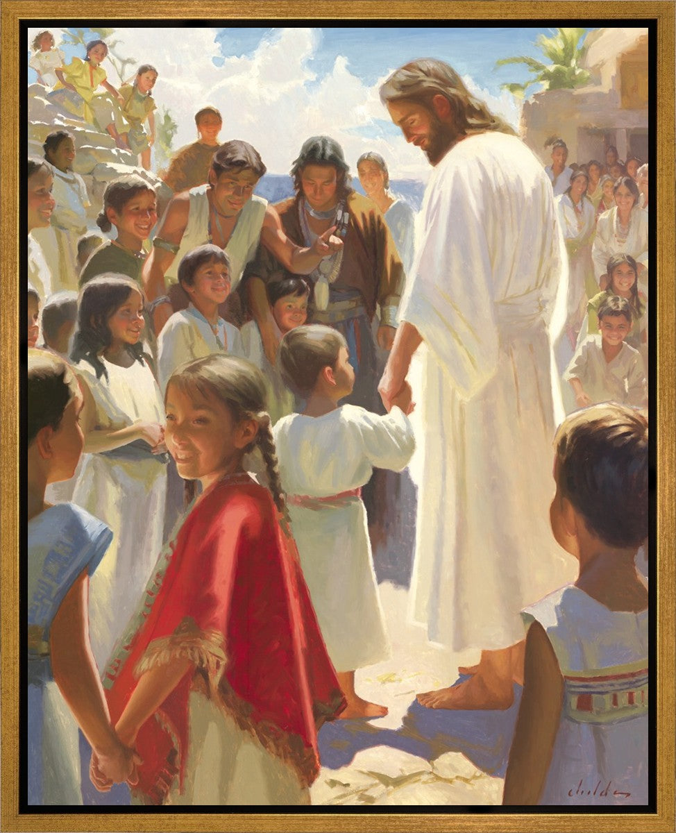 Jesus Stood in The Midst Gallery Wrap