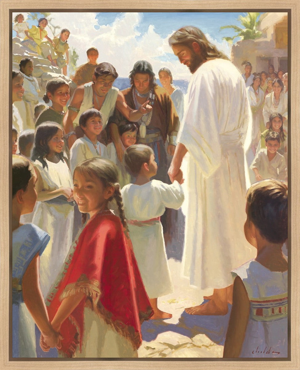 Jesus Stood in The Midst Gallery Wrap