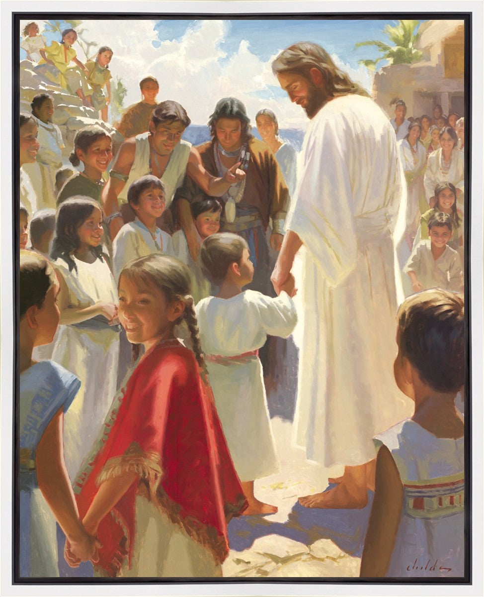 Jesus Stood in The Midst Gallery Wrap