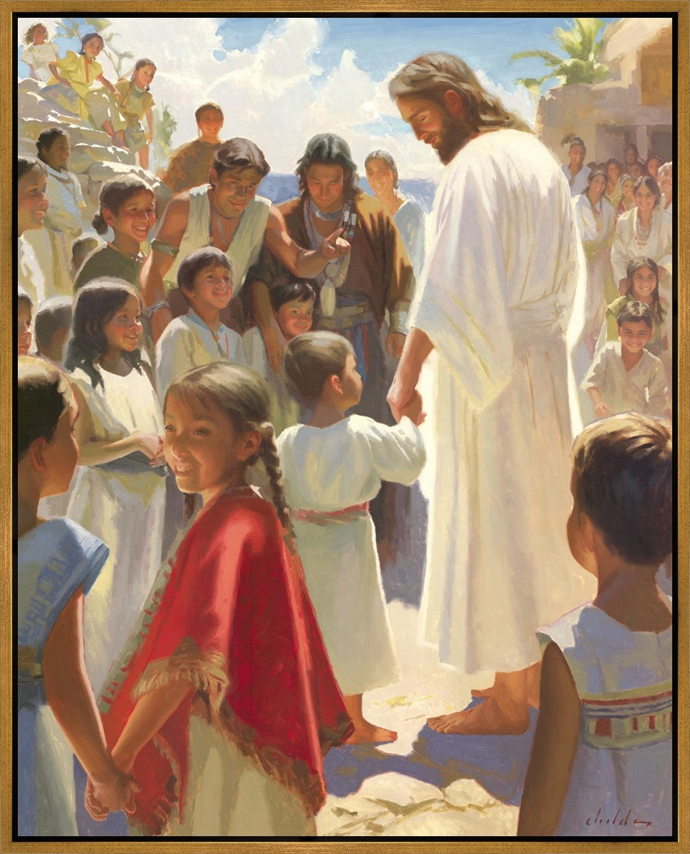 Jesus Stood in The Midst Gallery Wrap